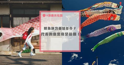 鯉魚 象徵|日本五彩繽紛的鯉魚旗象徵的含義是什麼？原來從數量和順序可以。